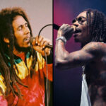 Picture of Bob Marley and Wiz Khalifa