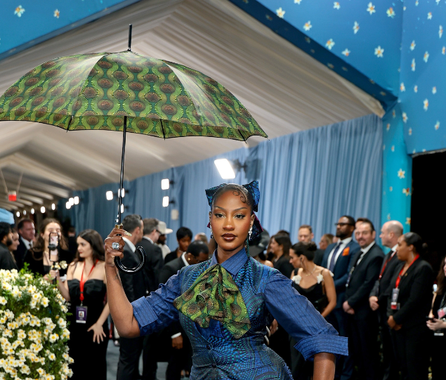 Tems pays tribute to her Nigerian roots at the Met Gala